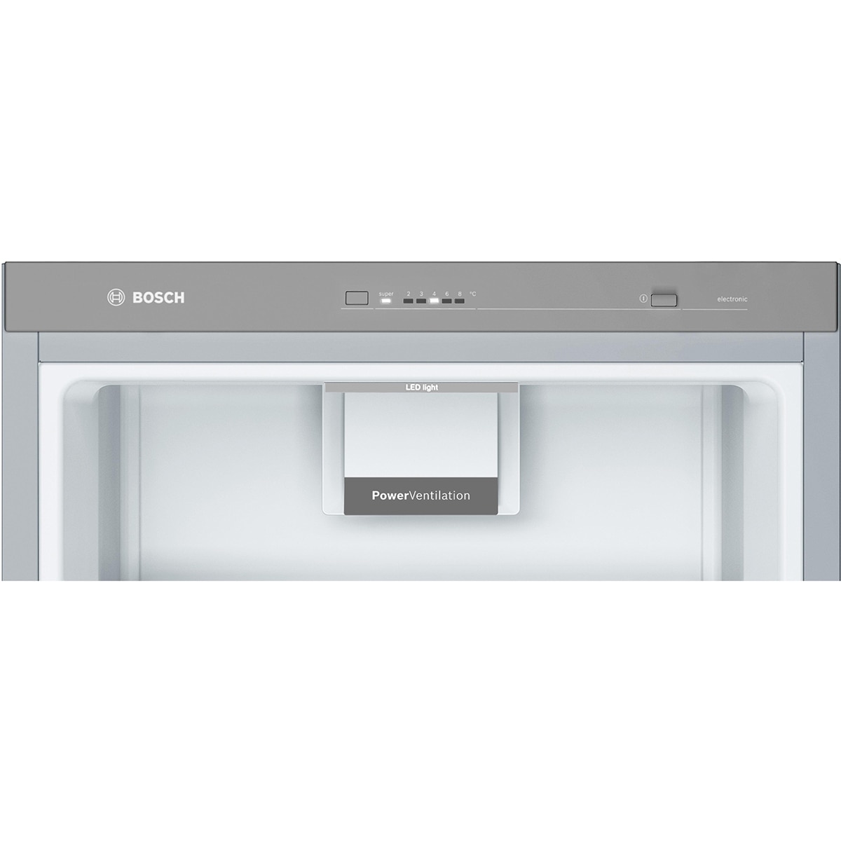 Frigorífico 1 puerta Bosch Total NoFrost - KSV36CIDP Acero antihuellas-2