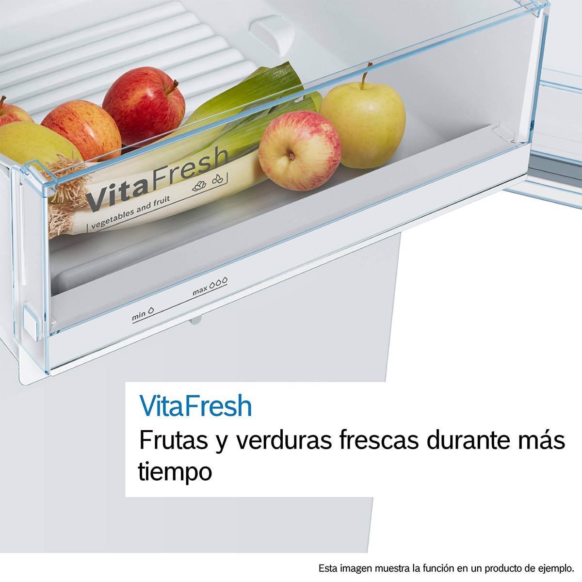Frigorífico 1 puerta Bosch Total NoFrost - KSV36CIDP Acero antihuellas-6