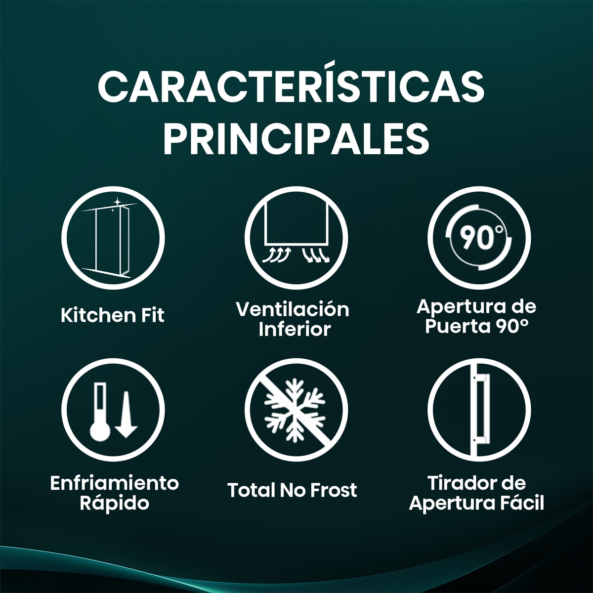 Frigorífico 1 puerta Hisense  Kitchen Fit, Total No Frost - RL3K370SEWE1 Blanco-4