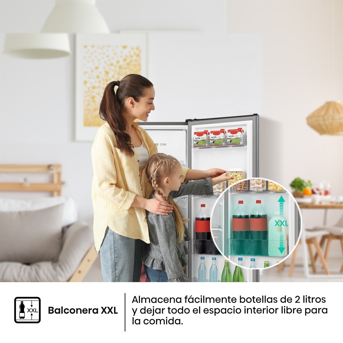 Frigorífico 1 puerta Hisense - RR220D4BDE Inox-6