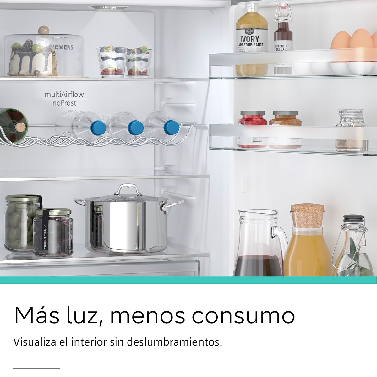 Frigorífico 1 puerta Siemens iQ300, HyperFresh, Súper-refrigeración - KS36VVWEP Acero negro antihuellas-9