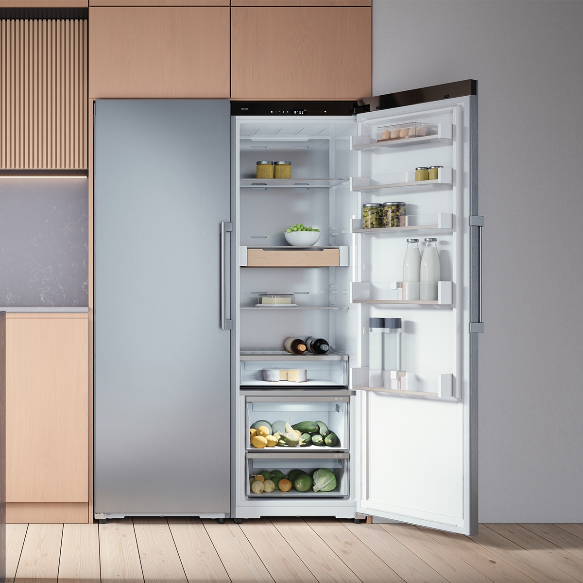 Frigorífico una puerta Asko SuperCool - RFR286KNCS1 Acero Inox-8