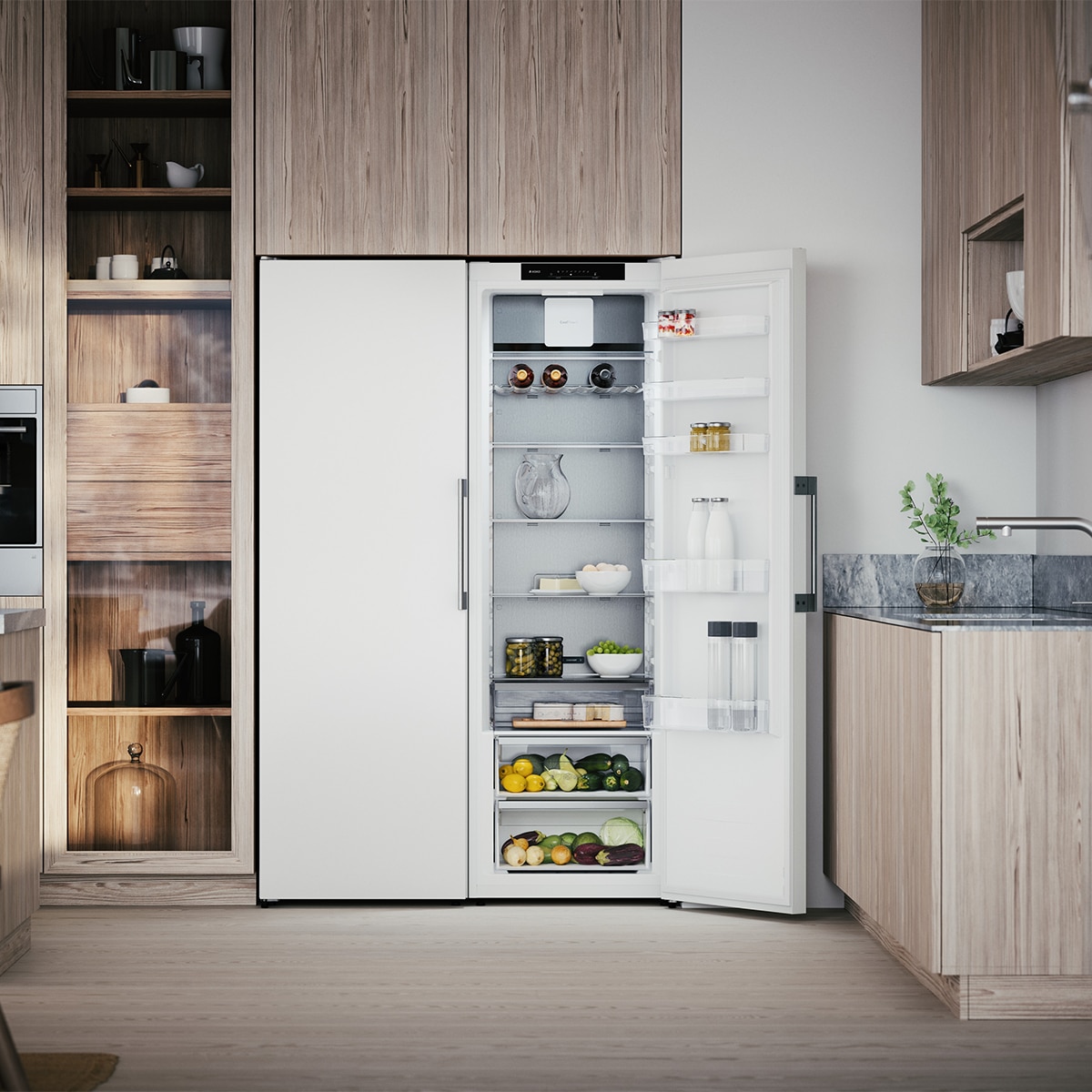 Frigorífico una puerta Asko SuperCool- RFR286KNCW1 Blanco-8