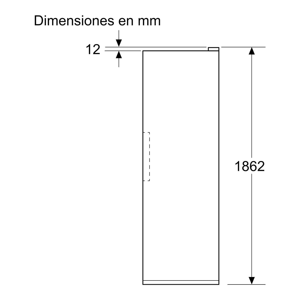 Frigorífico 1 puerta Bosch, Serie 4, Total NoFrost, capacidad XXL - KSN36VWDG - Blanco Blanco-3