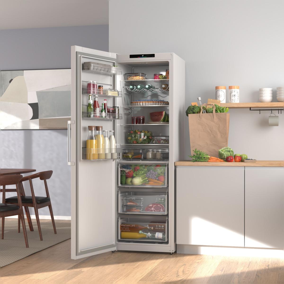 Frigorífico 1 puerta Bosch, Serie 4, Total NoFrost, capacidad XXL - KSN36VWDG - Blanco Blanco-5