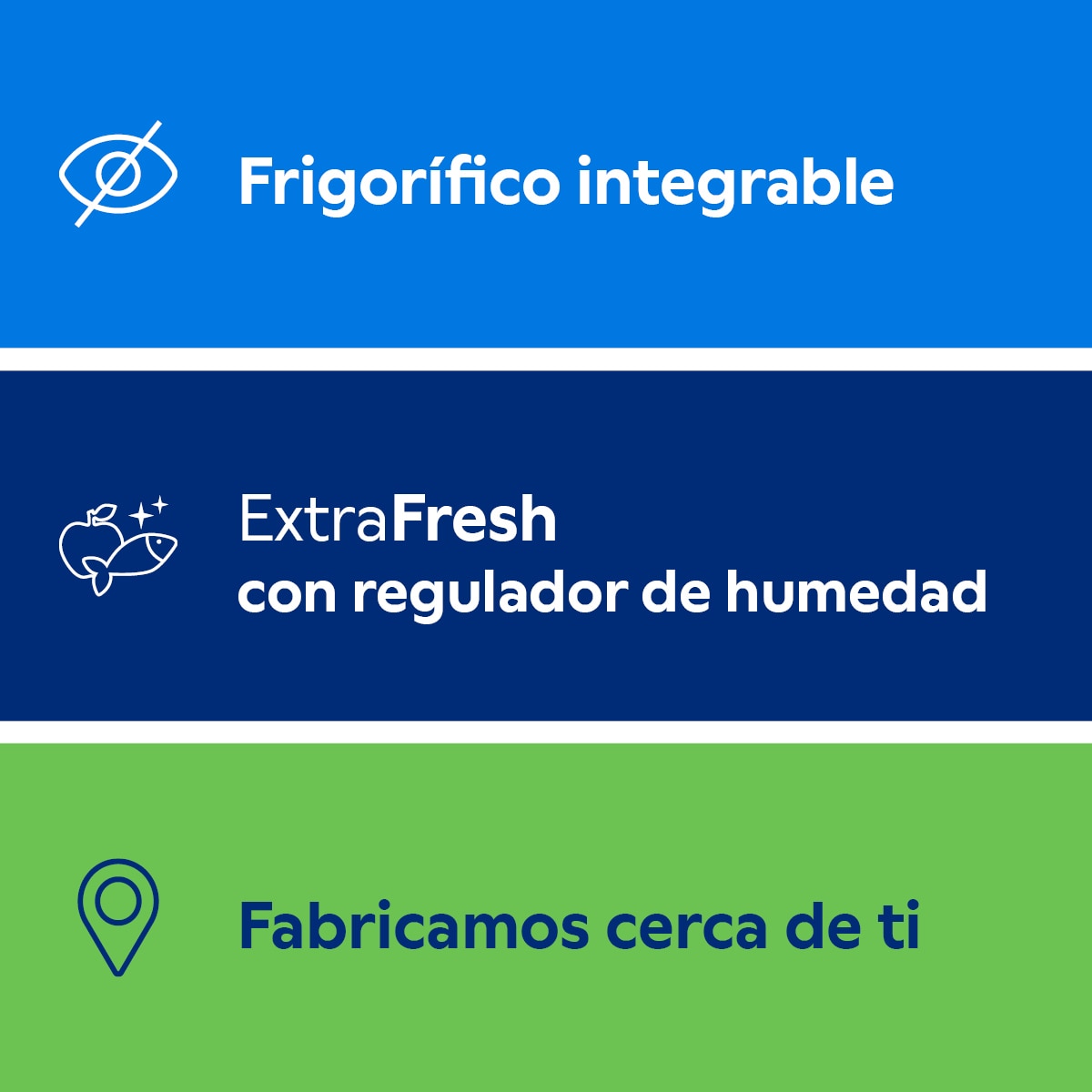 Frigorífico 1 puerta integrable Balay - 3FID737S 11