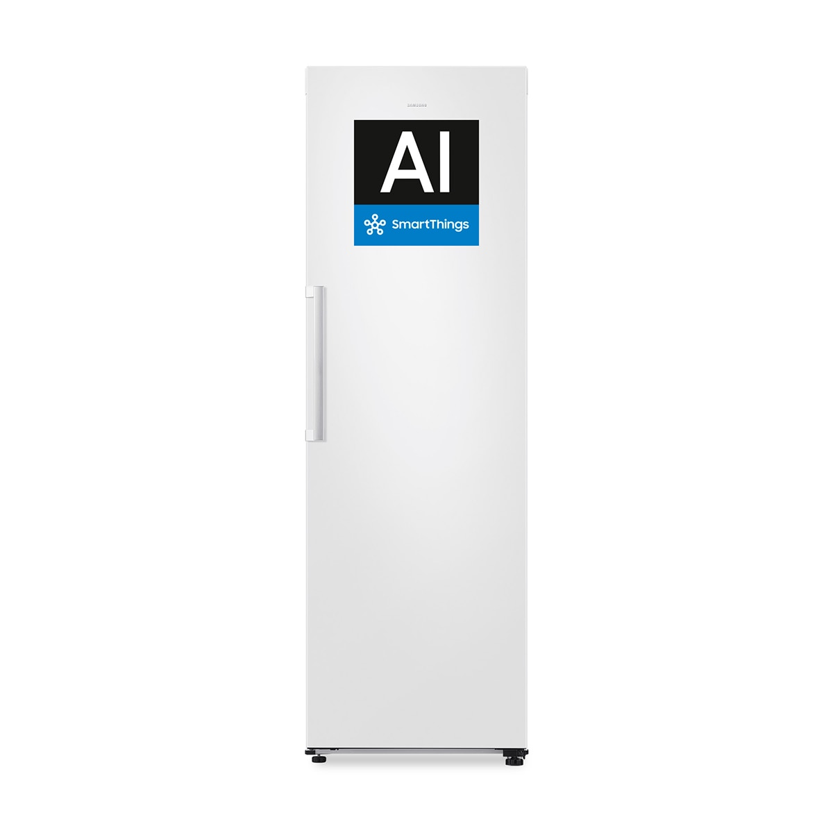 Frigorífico 1 Puerta Samsung Bespoke AI 186cm 387L Clase E Blanco RR70H39FEVEF - Blanco Blanco-3