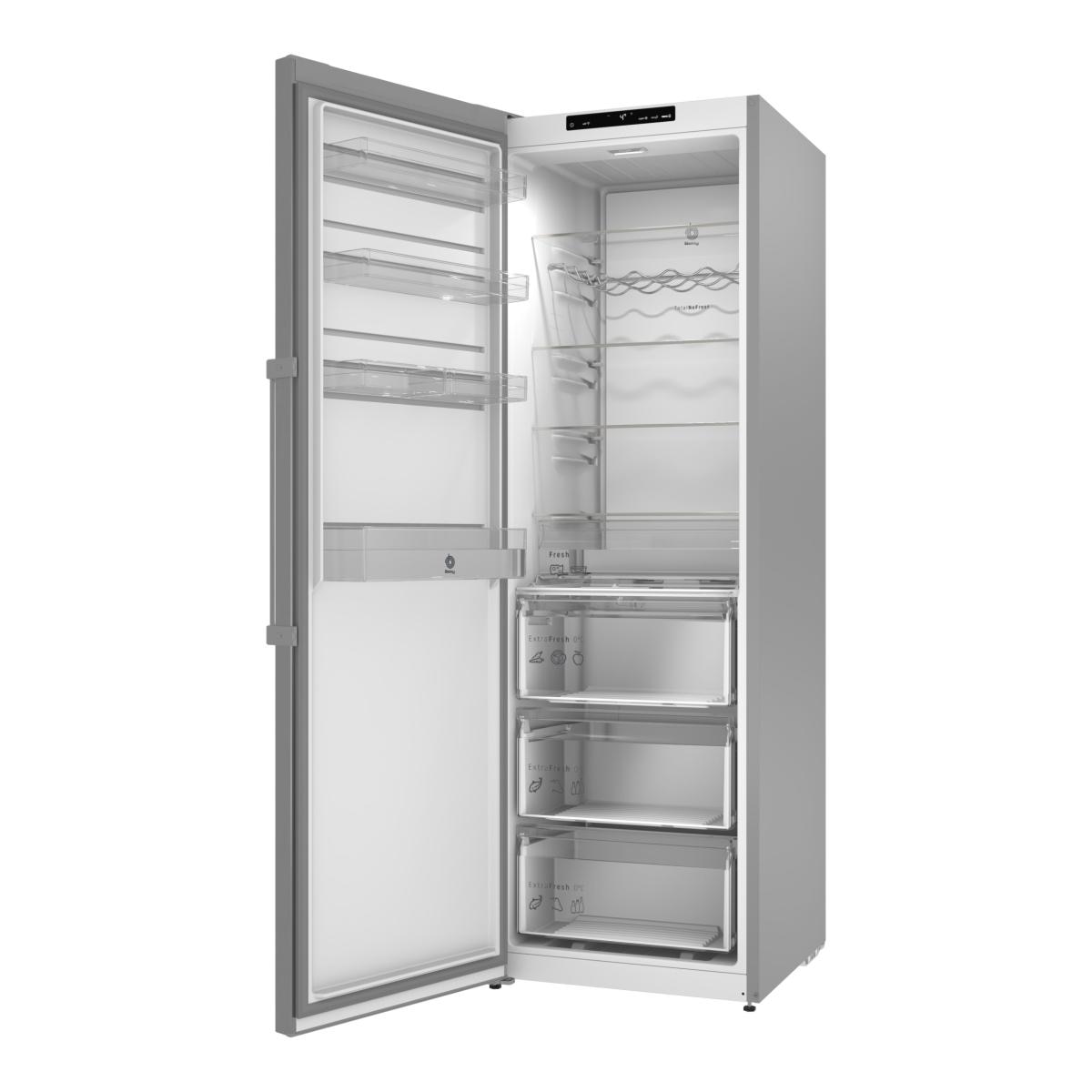 Frigorífico 1 puerta, Balay, NoFrost, 3FFD563ME - Acero mate antihuellas Acero mate antihuellas-3