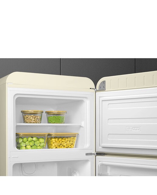 Frigorífico 2 puertas Smeg apertura derecha - FAB30RCR5 Crema-4