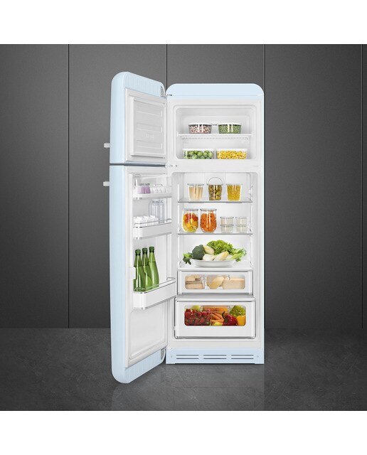 Frigorífico 2 puertas Smeg apertura izquierda - FAB30LPB5 Azul Cielo-3