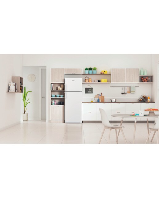 Frigorífico de 2 Portas Indesit IT70 832 W com Controlo Mecânico - Branco Branco-5