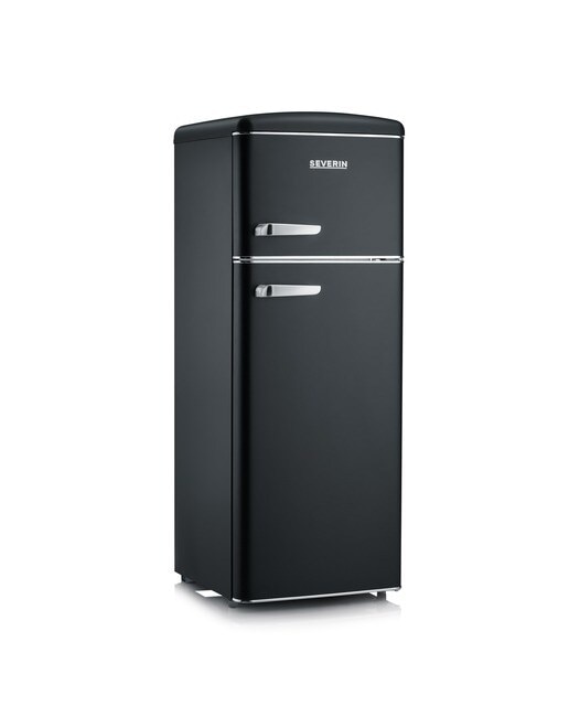 Frigorífico de 2 Portas Severin Retro RKG8932 e de 144 cm - Preto Preto-1