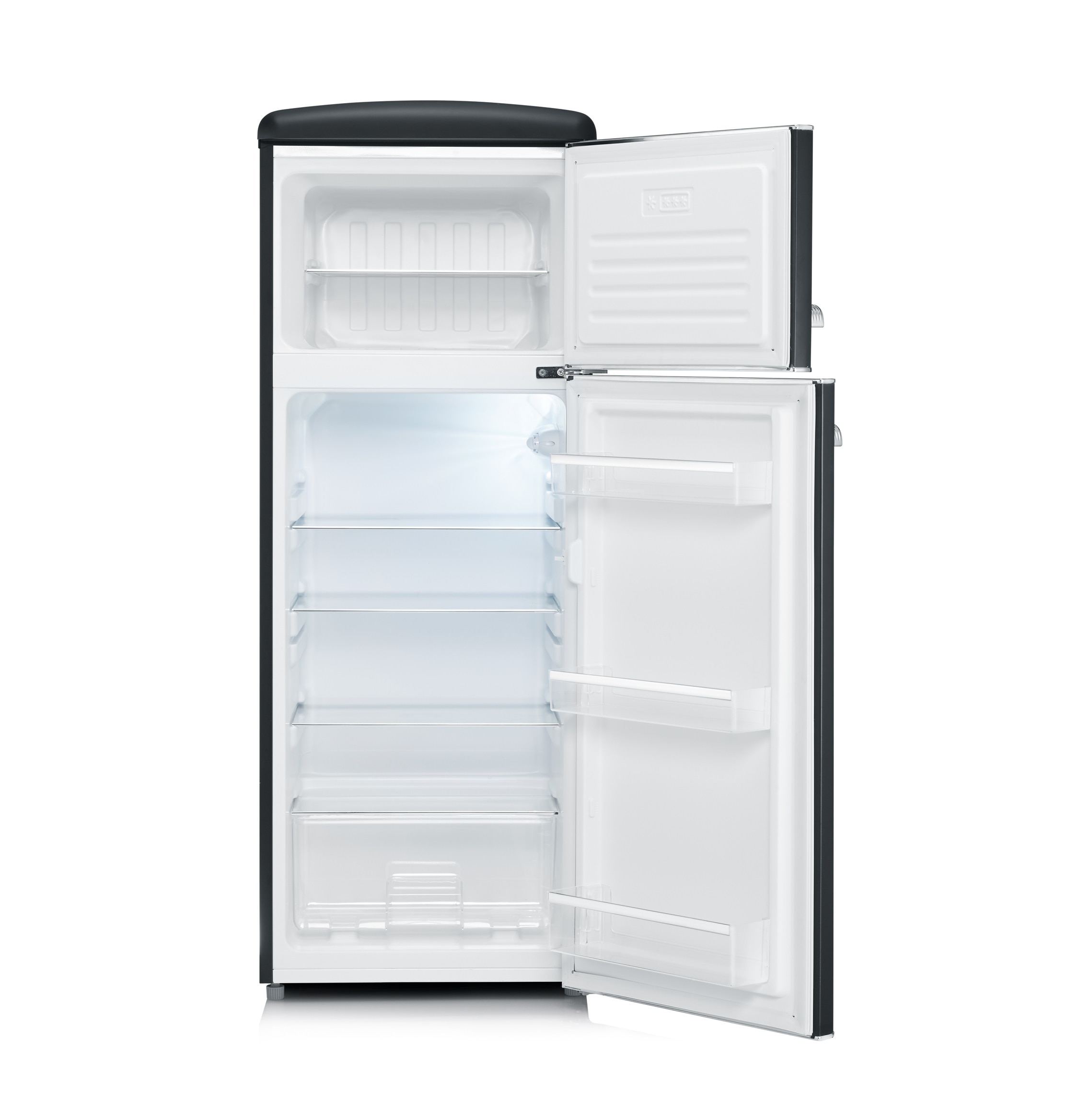 Frigorífico de 2 Portas Severin Retro RKG8932 e de 144 cm - Preto Preto-2