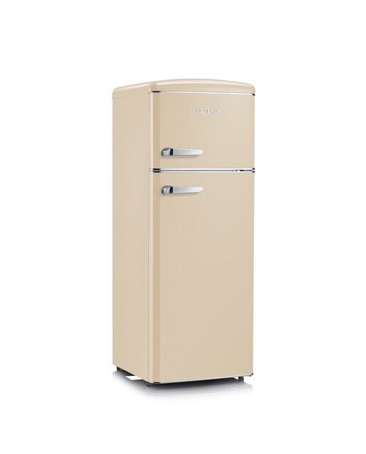 Imagem 0 de Frigorífico de 2 Portas Severin Retro RKG8933 e de 144 cm - Creme