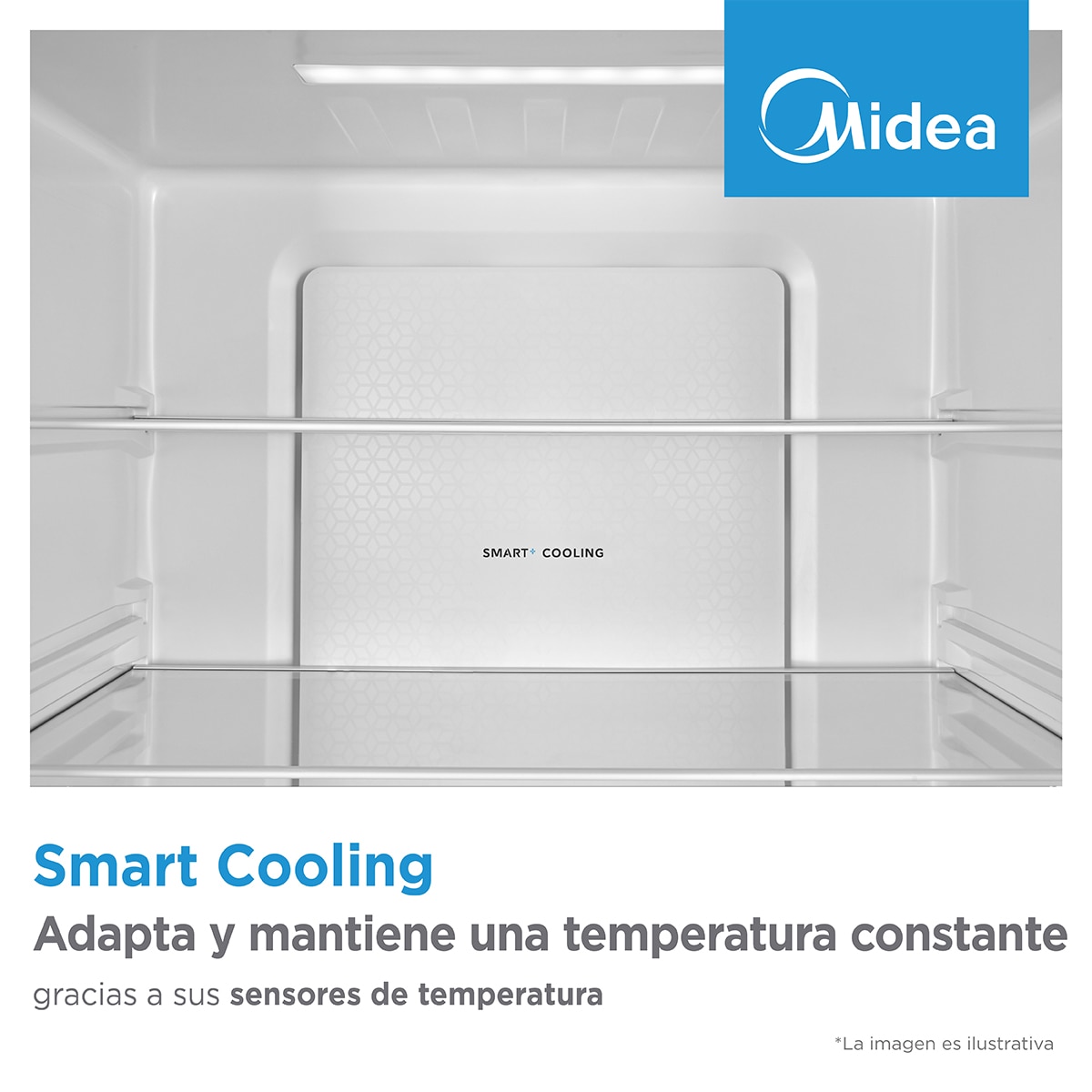Frigorificos 2 puertas Midea Ciclico - MDRT294FGE01 Blanco-4