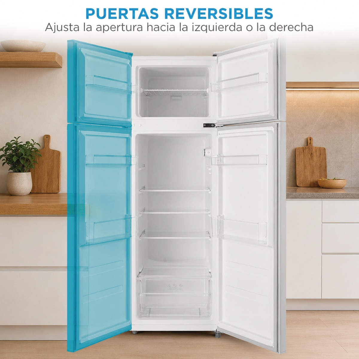 Frigoríficos de 2 Portas Midea MDRT294FGE01 Cíclico e de 143 cm - Branco Branco-6