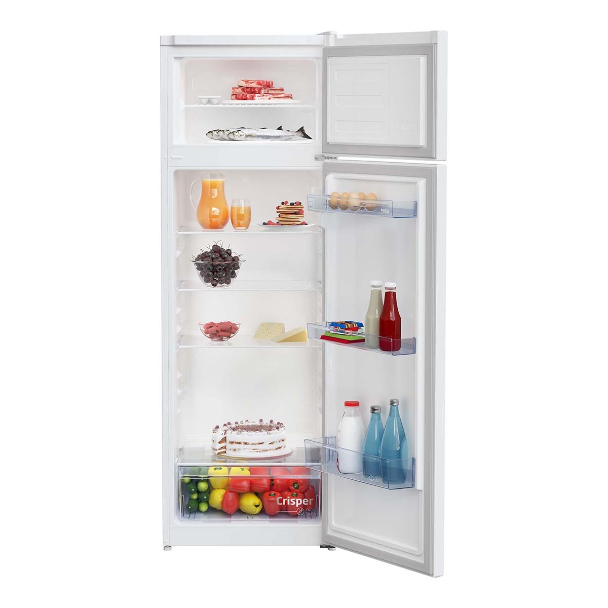 Frigorífico 2 puertas Beko MiniFrost - RDSA280K40WN - Blanco Blanco-3