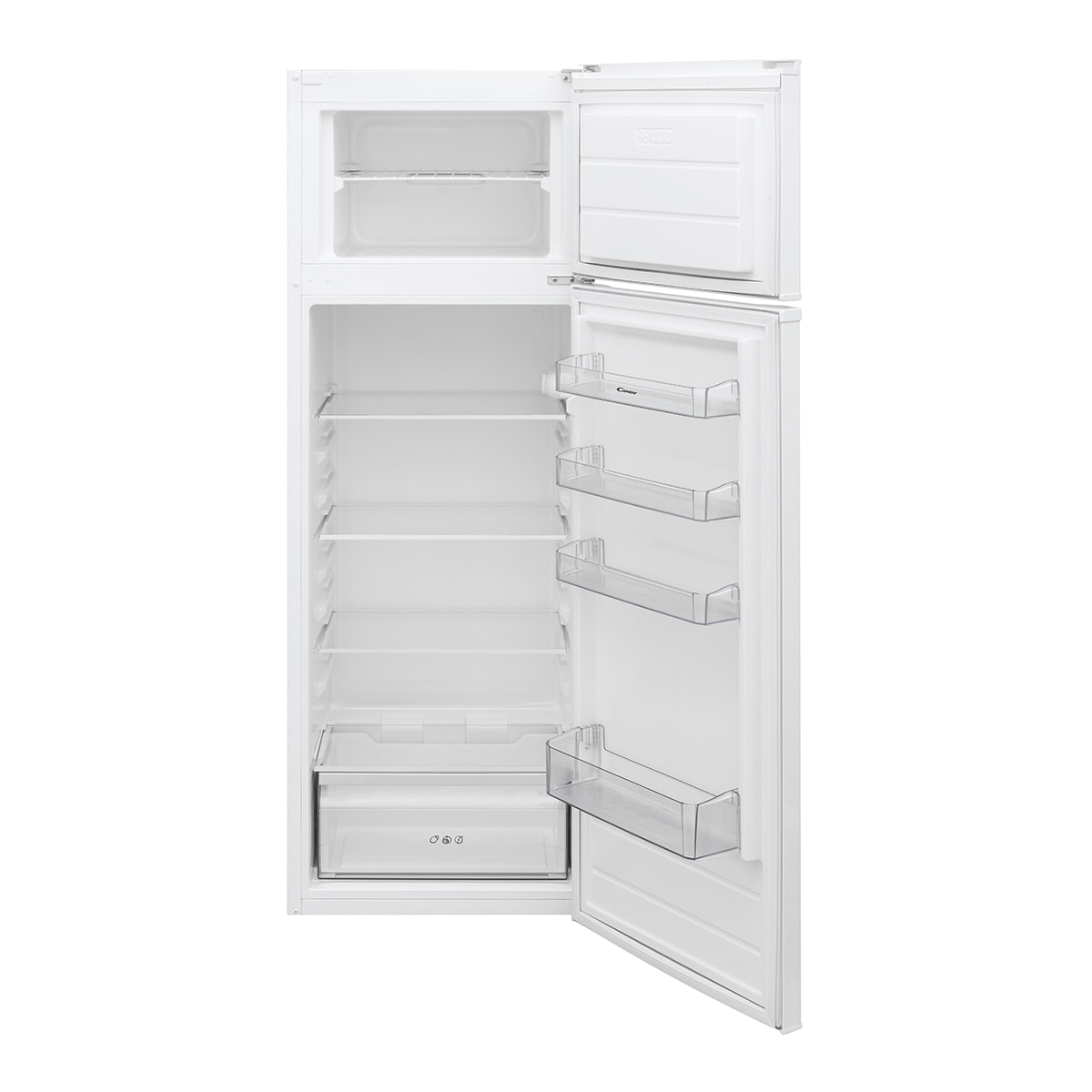 Frigorífico de 2 Portas Candy CDV1S516EW Estático e de 161 cm - Branco Branco-2