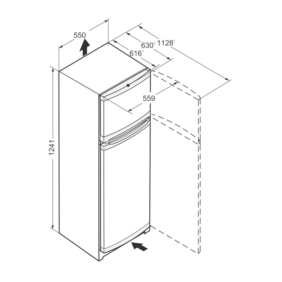 Frigoríficos 2 puertas Liebherr SmartFrost -CTe 2131 Blanco-5