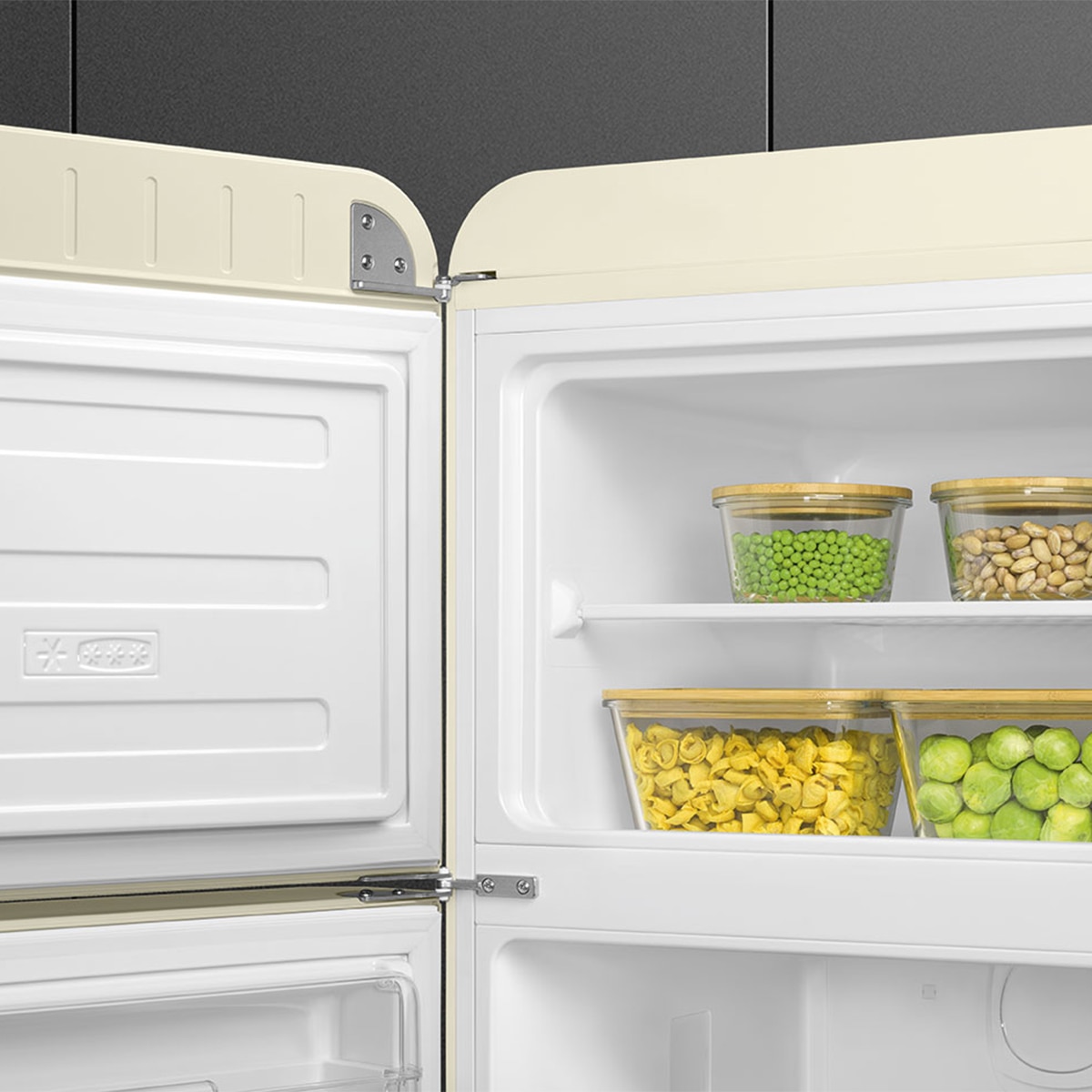 Frigorífico dos puertas Smeg - FAB30LCR6 Crema-5
