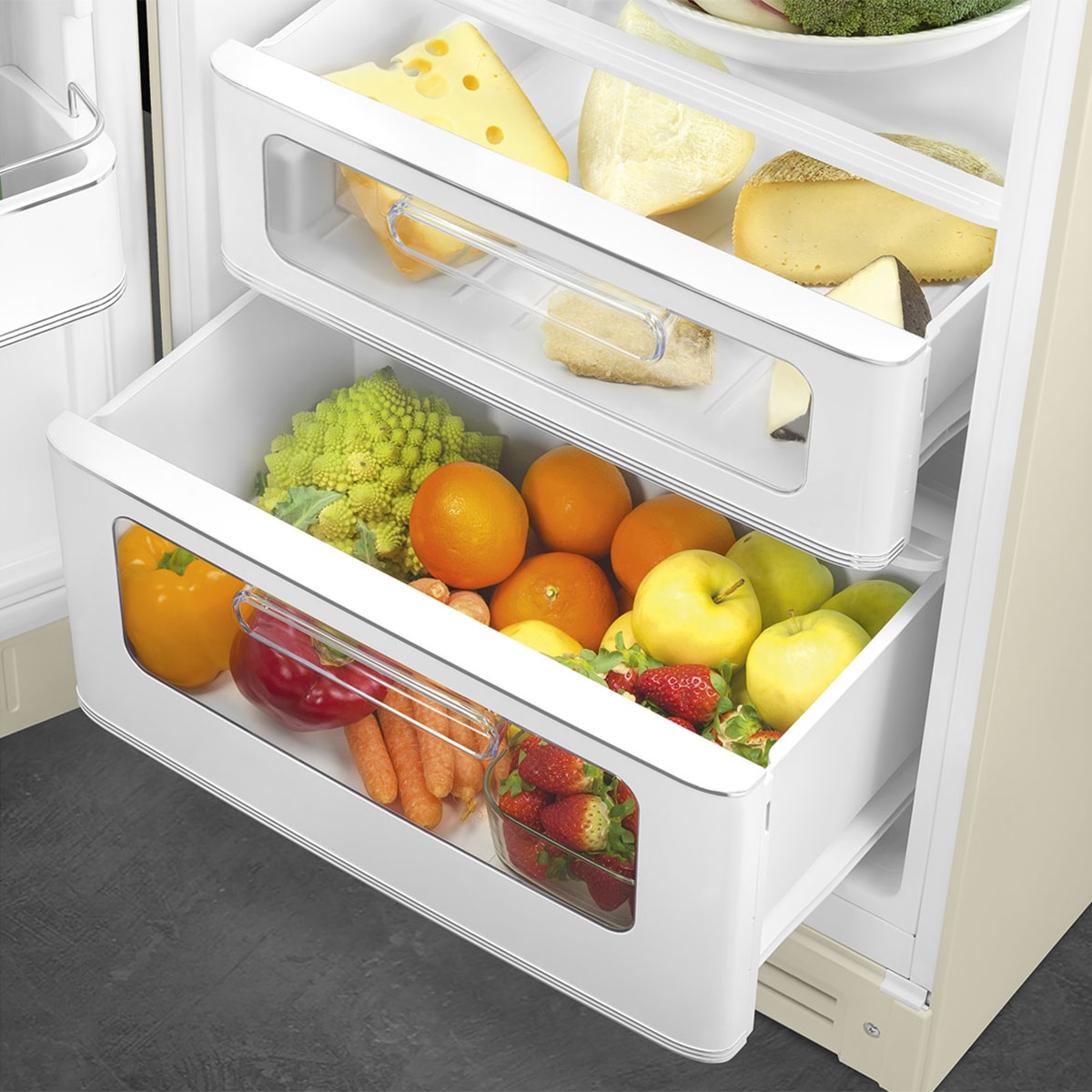 Frigorífico dos puertas Smeg - FAB30LCR6 Crema-7