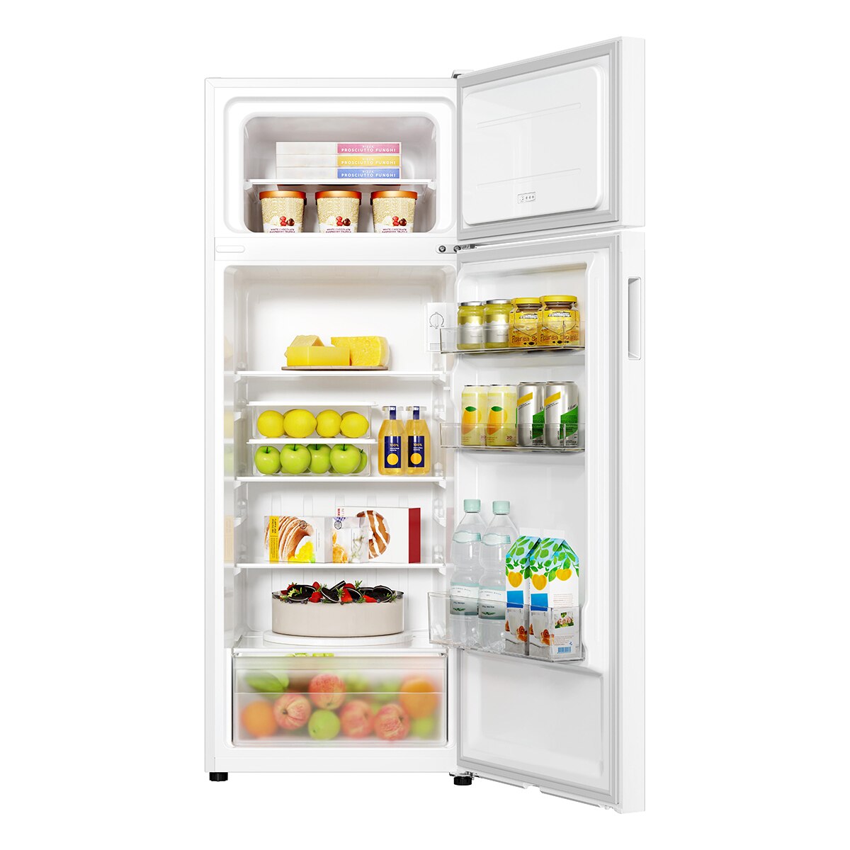 Frigorífico 2 puertas Candy Frío estático - CNDQ2S514EW - Blanco Blanco-2