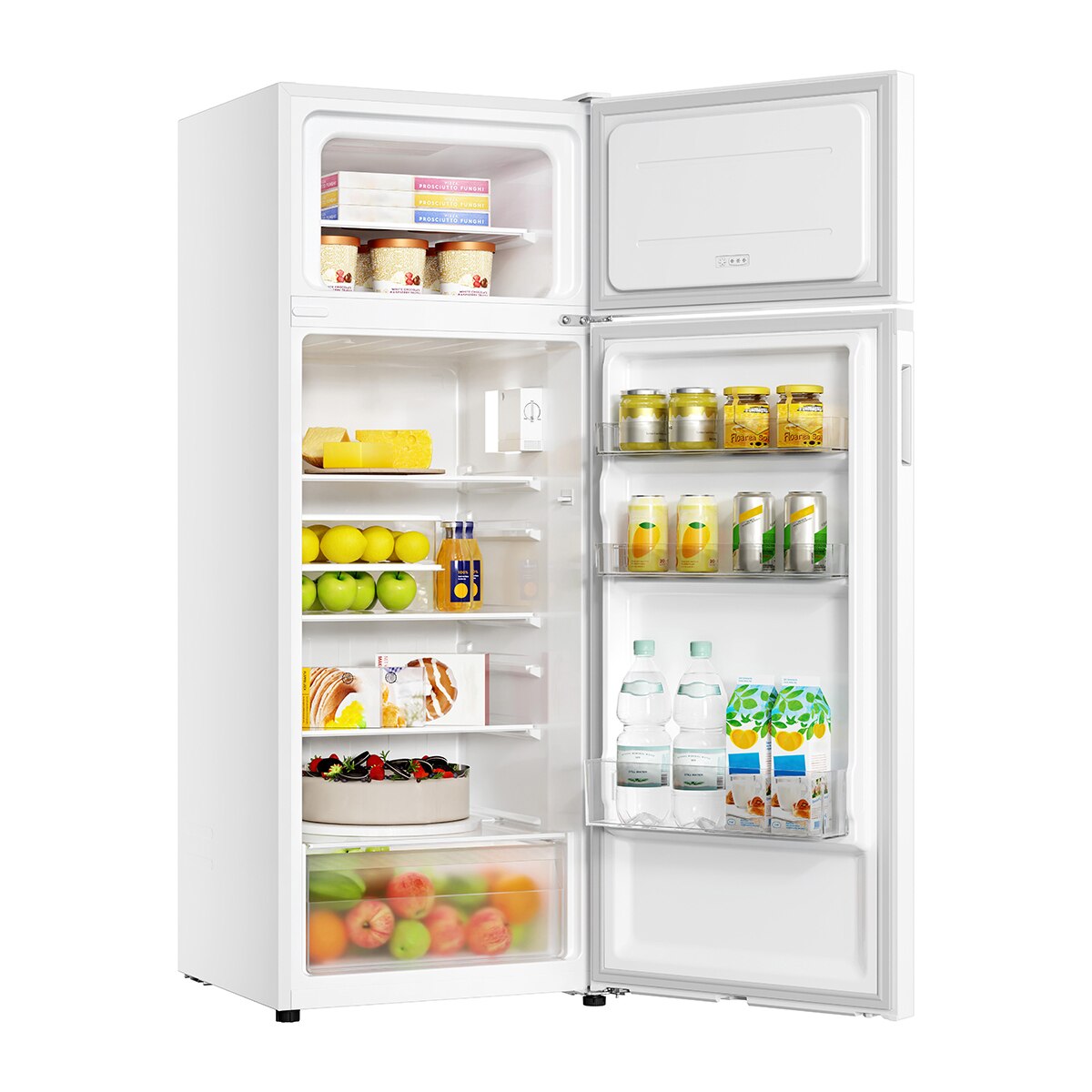 Frigorífico 2 puertas Candy Frío estático - CNDQ2S514EW - Blanco Blanco-4
