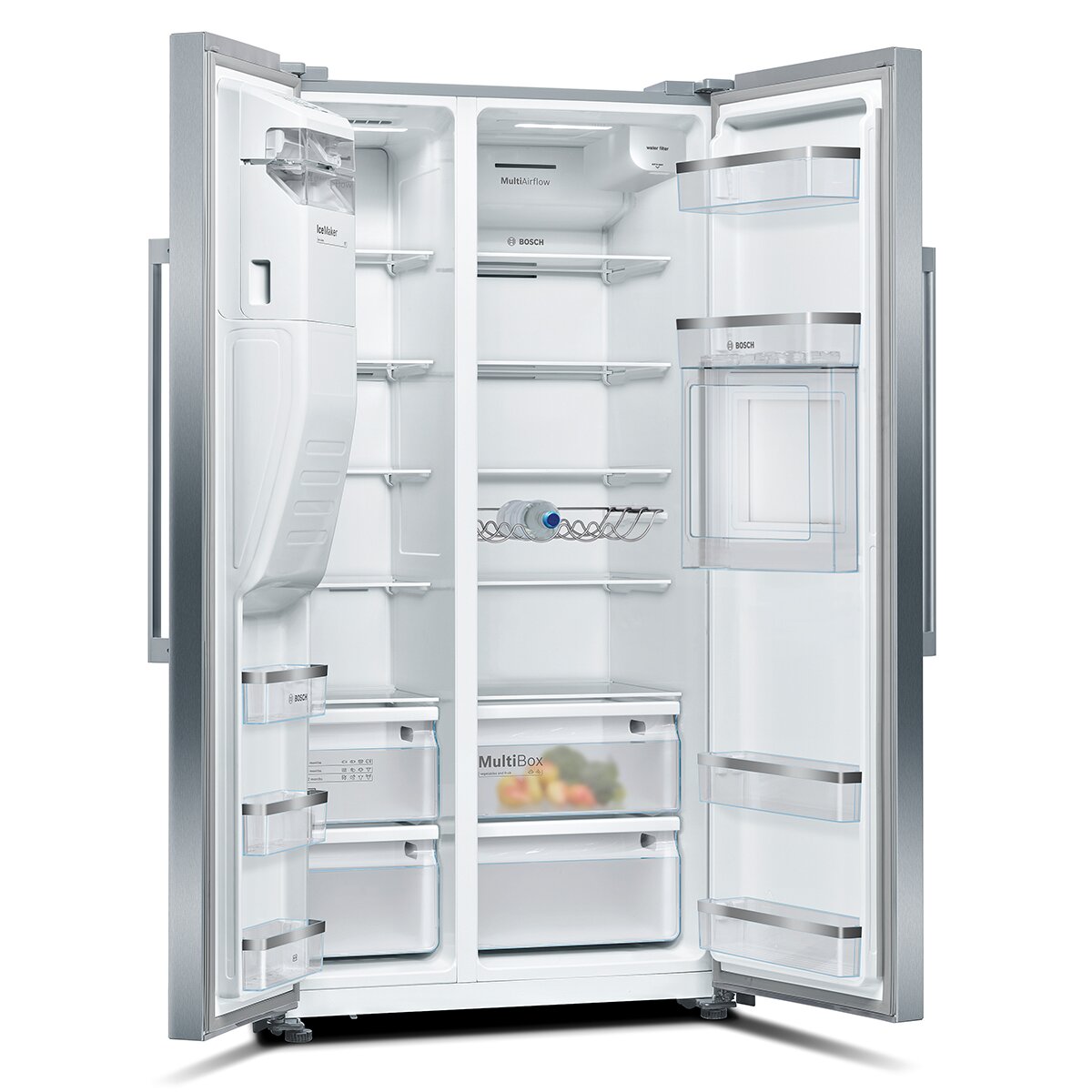 Frigorífico americano Bosch No Frost - Dispensador - KAG93AIEP Acero Inox-2