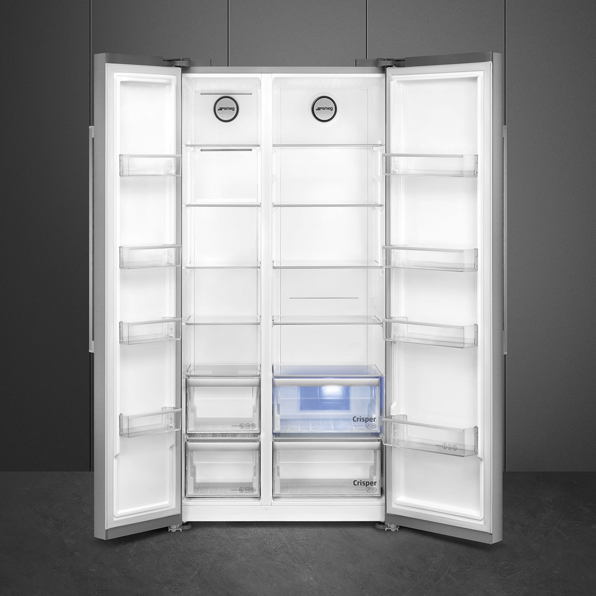 Frigorífico Americano Smeg,  No Frost, 580 litros - SBS63XDE LookInox-3