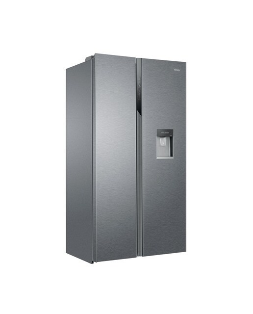 Frigorífico americano Haier Dispensador - SBS 90 Series 3 - HSR3918EWPG - Silver Silver-1