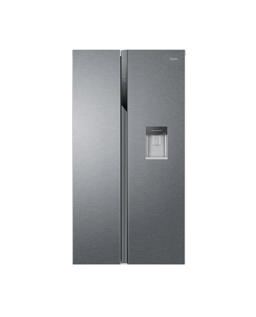 Frigorífico americano Haier Dispensador - SBS 90 Series 3 - HSR3918EWPG - Silver Silver-2