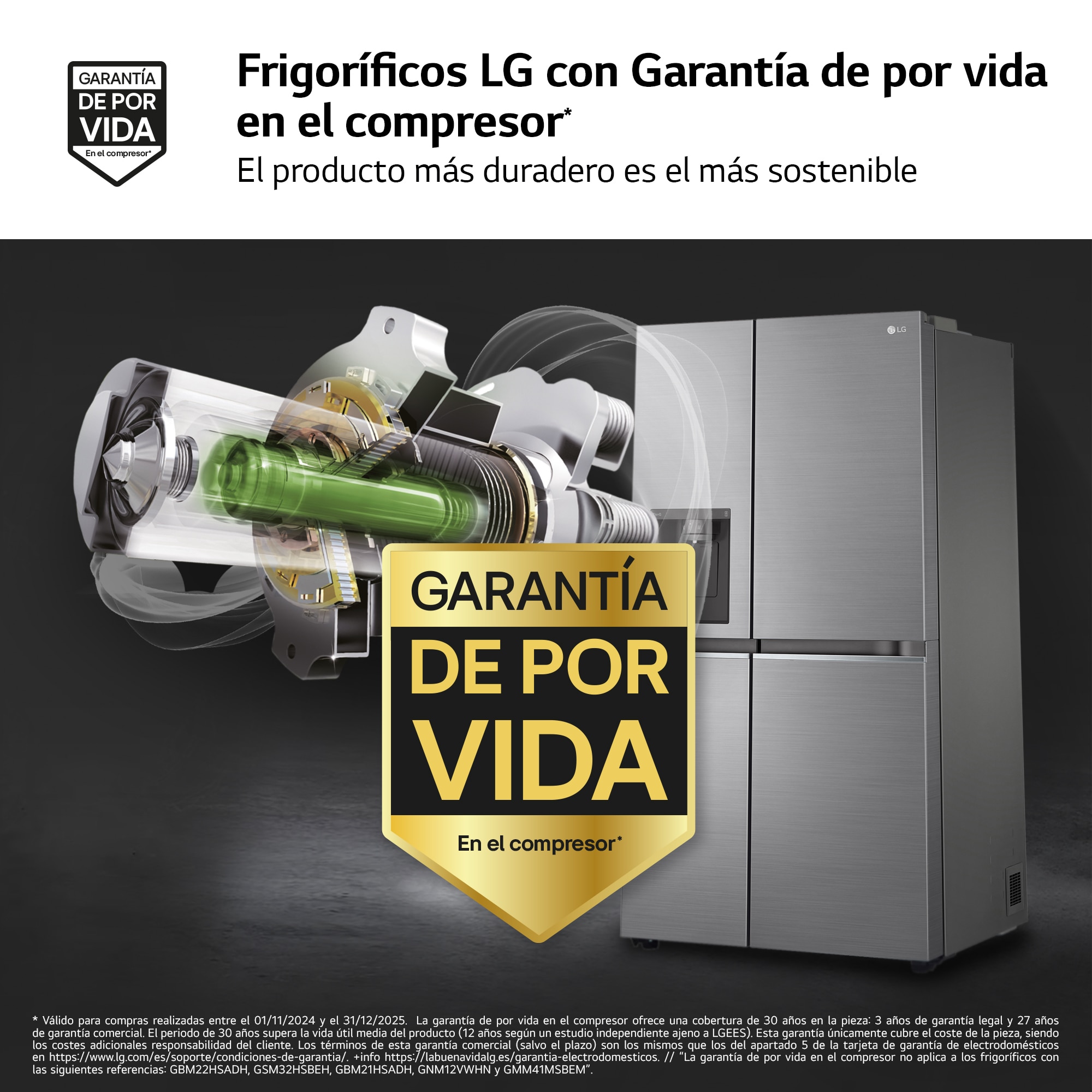 Frigorífico americano LG Total No Frost, 179 cm,635 l, Dispensador, Inox - GSLV70PZTD Inox-4