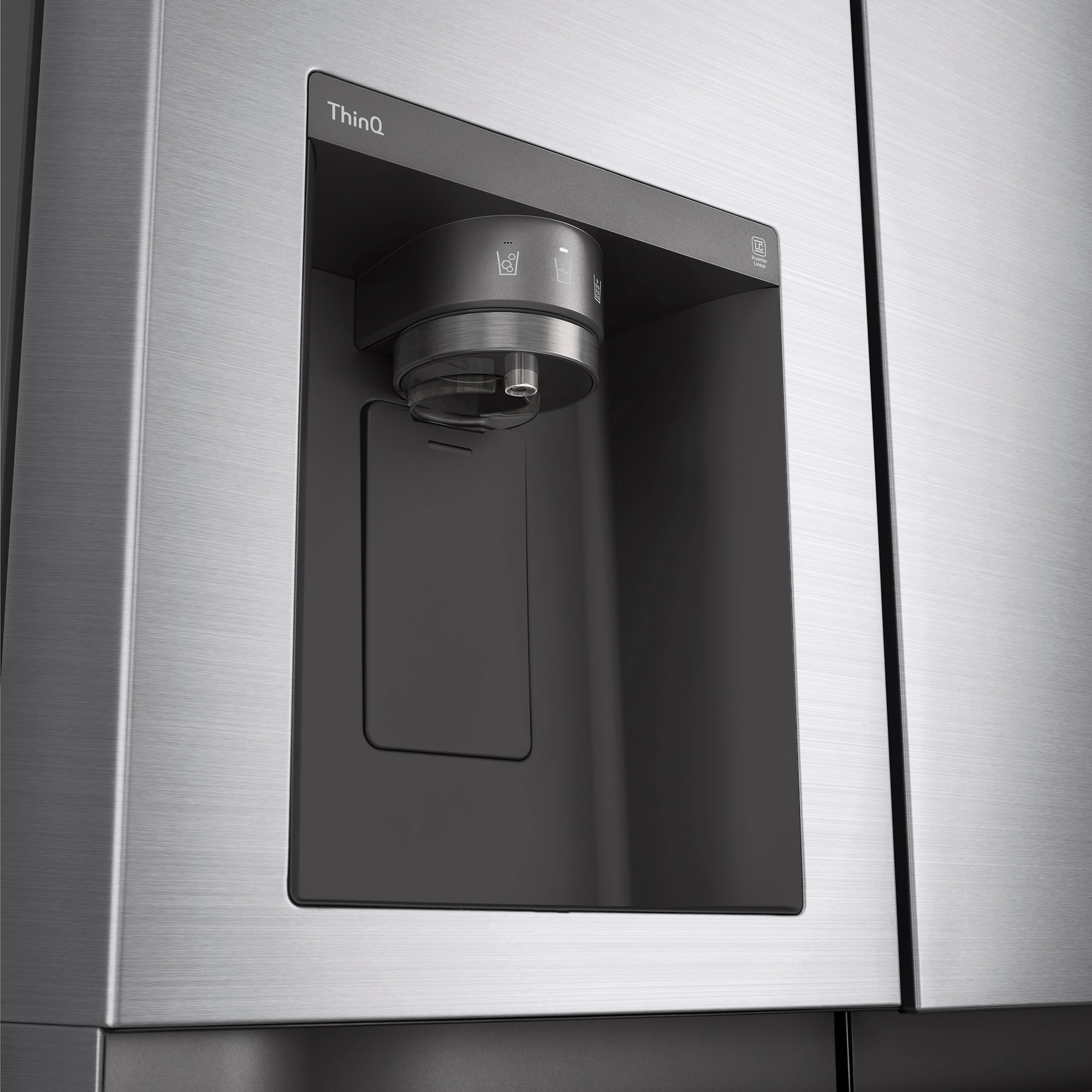 Frigorífico americano LG Total No Frost, 179 cm,635 l, Dispensador, Inox - GSLV70PZTD Inox-11
