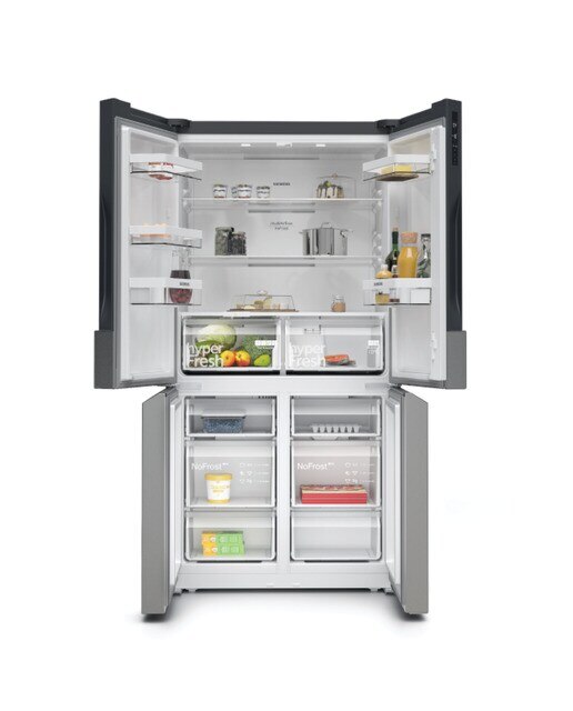 Frigorífico americano Siemens 4 puertas, No Frost - iQ300 - KF96NVPEA Inox-2