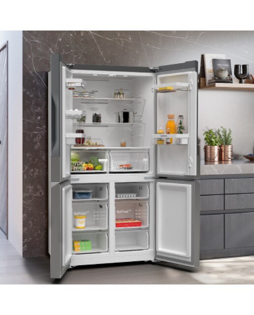 Frigorífico americano Siemens 4 puertas, No Frost - iQ300 - KF96NVPEA Inox-13