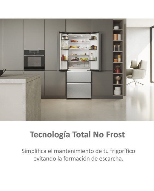 Frigorífico Americano Haier de 4 Portas Série 5 HFR5719ENMG No Frost MyZone Plus French Door 70 de 190 cm - Silver Inox-13