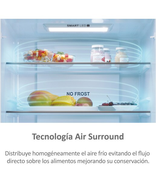 Frigorífico Americano Haier de 4 Portas Série 5 HFR5719ENMG No Frost MyZone Plus French Door 70 de 190 cm - Silver Inox-14