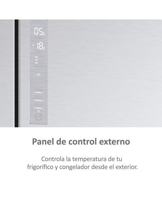 Frigorífico Americano Haier de 4 Portas Série 5 HFR5719ENMG No Frost MyZone Plus French Door 70 de 190 cm - Silver Inox-18