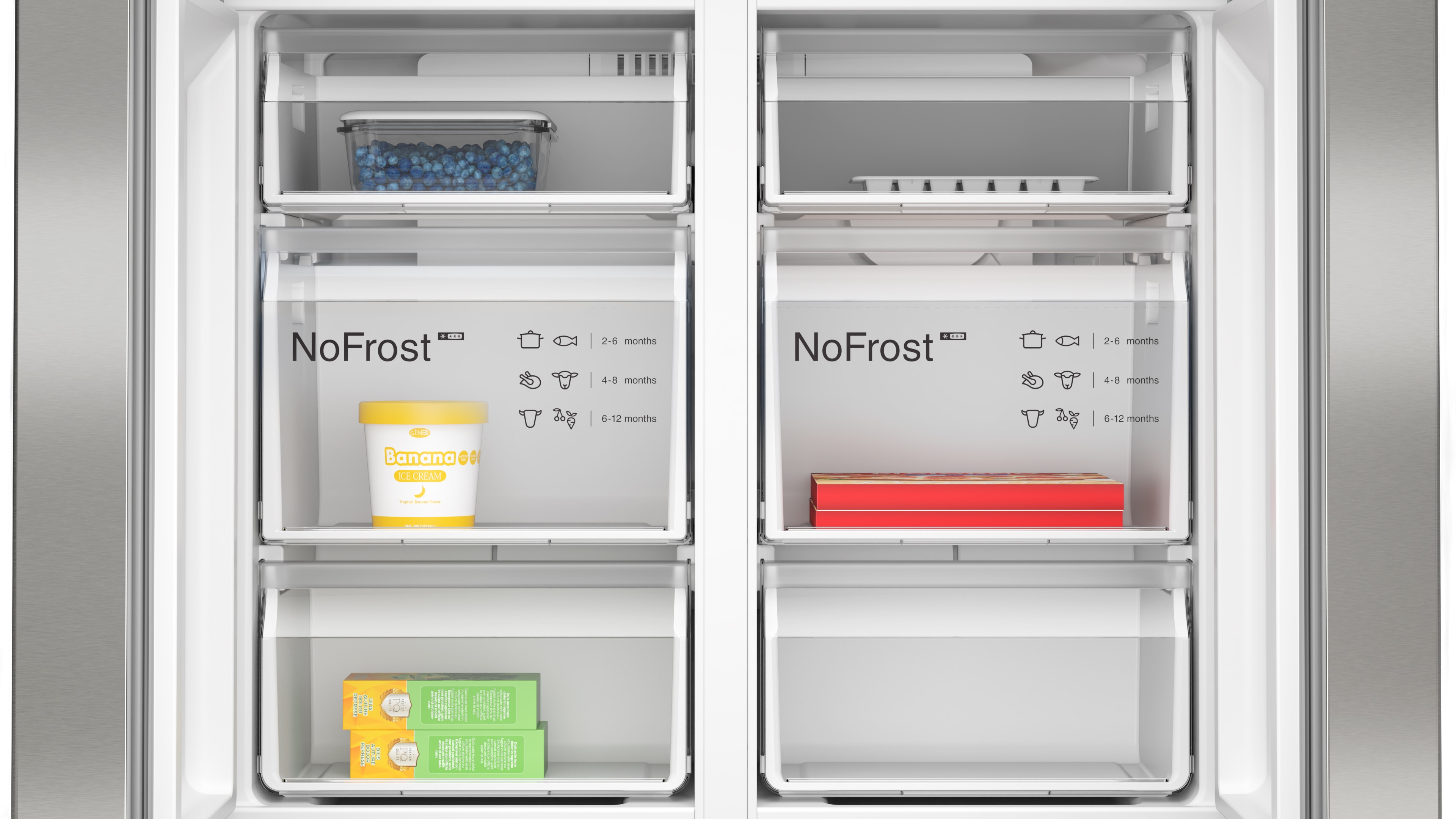 Frigorífico americano Balay Sistema No Frost AireFrío - 3KME592XI Inox-7
