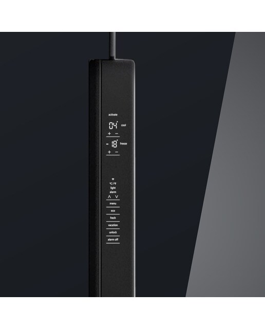Frigorífico americano Siemens iQ700 con puerta de cristal - KF96RSBEA Cristal negro-4
