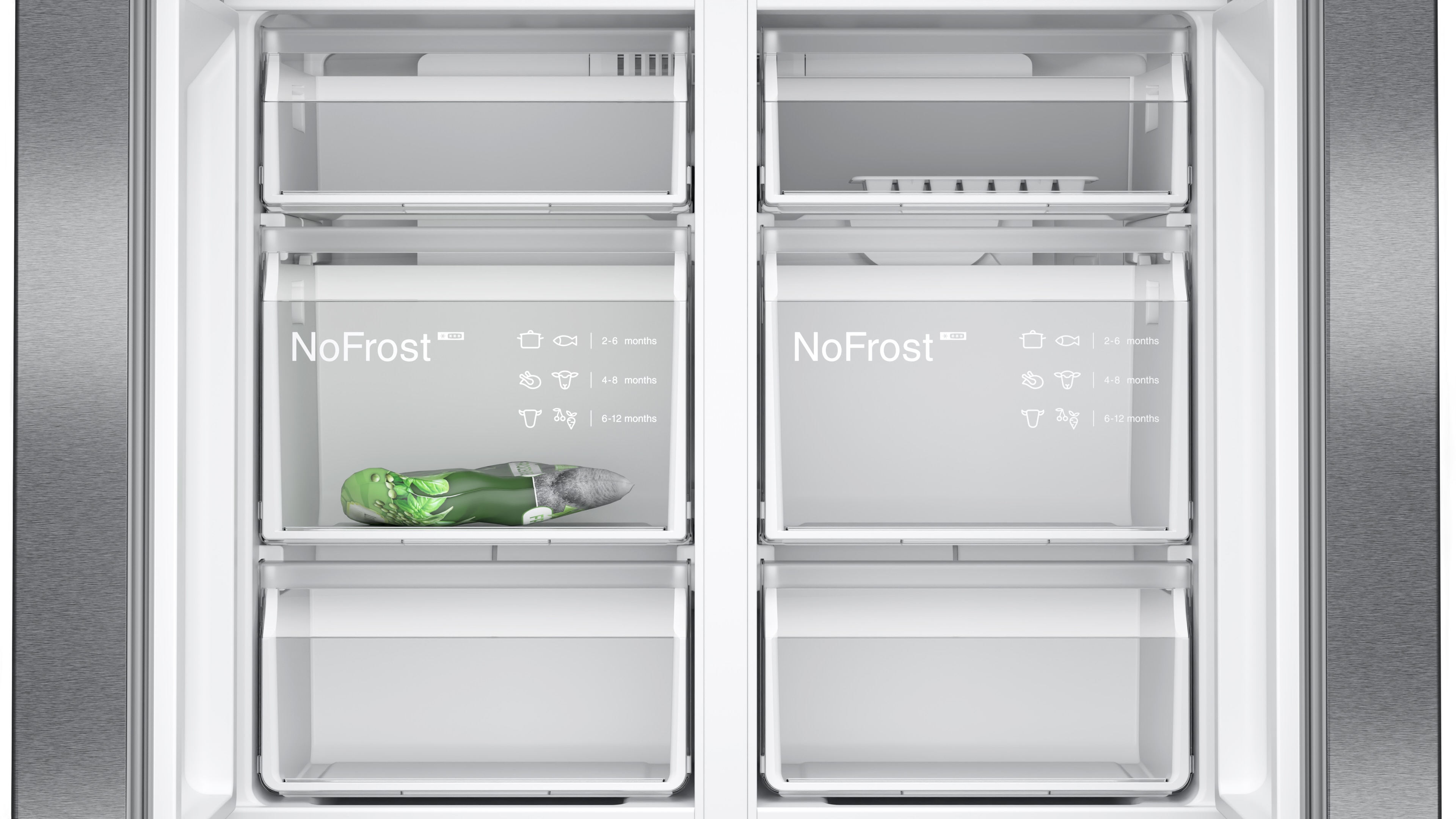 Frigorífico americano Siemens iQ500 No Frost - KF96NAXEA Negro-7