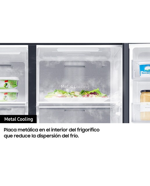Frigorífico americano Samsung con dispensador de agua y hielo - RH68B8841S9/EF Inox-8
