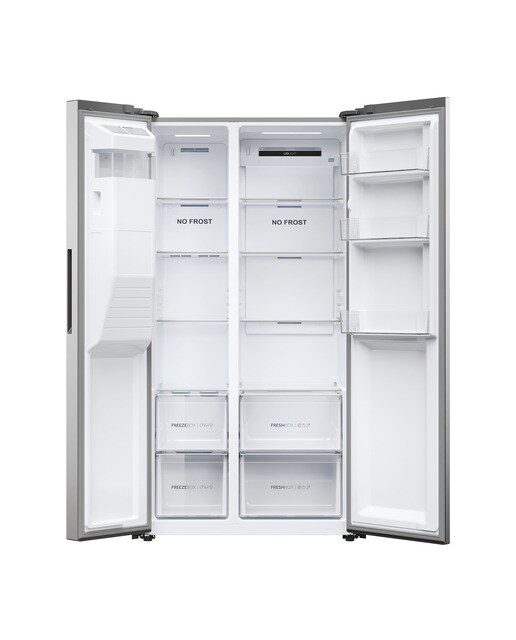 Frigorífico americano Haier Total No frost, Dispensador, SBS 90 Series 5 - HSR5918DIMP Inox-3