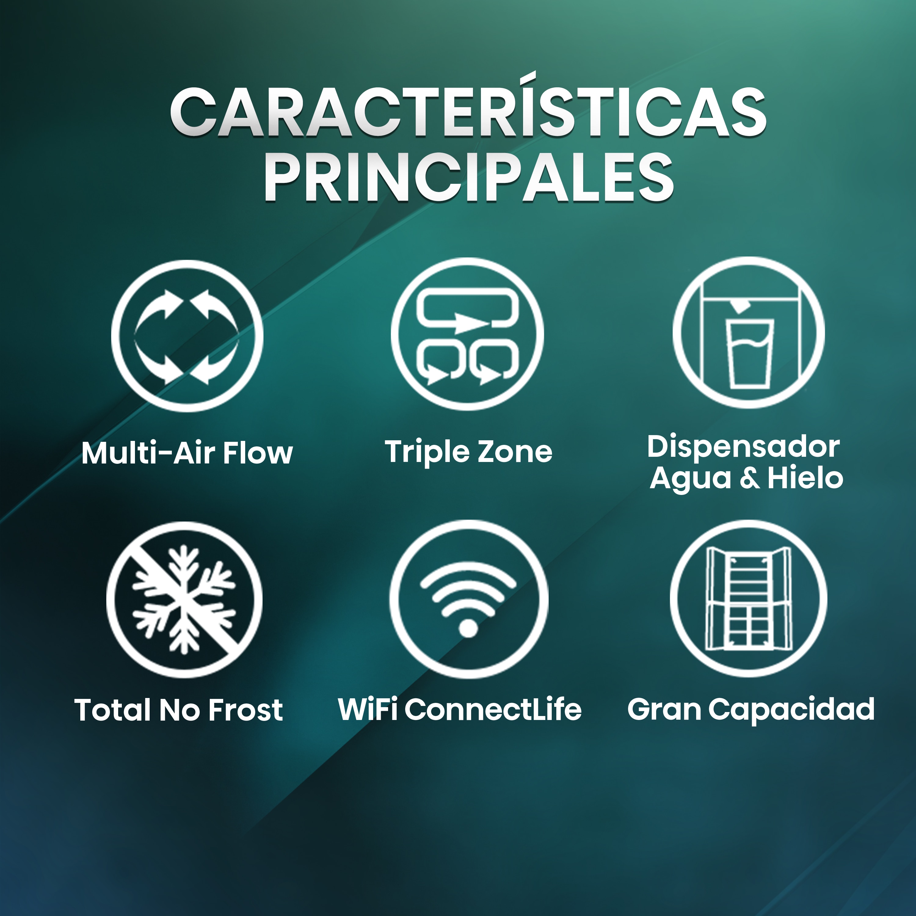 Frigorífico americano Hisense con Dispensador - RQ760N4SASE Acero Inox-4