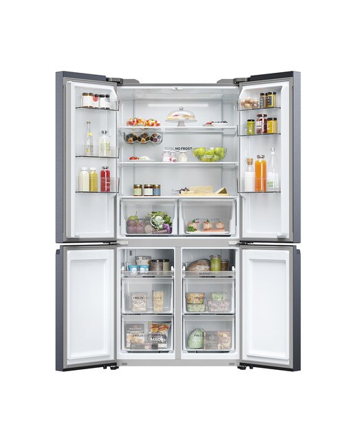 Frigorífico americano Haier Total No frost Cube 90 Series 5 - HCR5919ENMB Dark inox-4