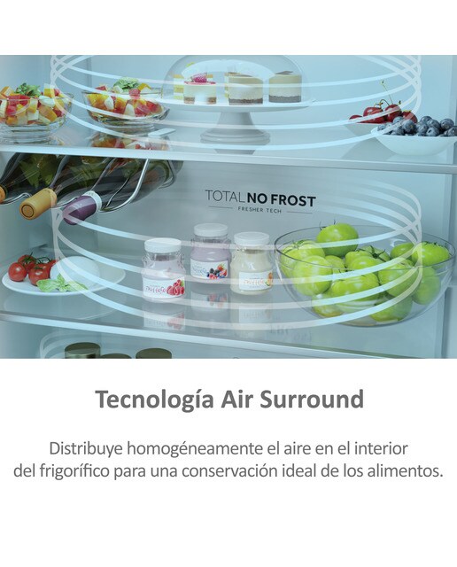 Frigorífico americano Haier Total No frost Cube 90 Series 5 - HCR5919ENMB Dark inox-9