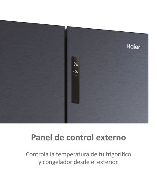 Frigorífico americano Haier Total No frost Cube 90 Series 5 - HCR5919ENMB Dark inox-13