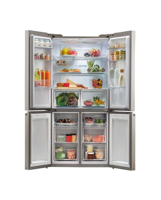 Frigorífico americano Haier Total No Frost Cube 90 Series 5 - HCR5919ENMM Inox-4