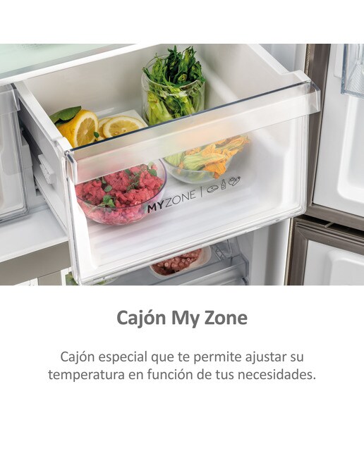 Frigorífico americano Haier Total No Frost Cube 90 Series 5 - HCR5919ENMM Inox-11