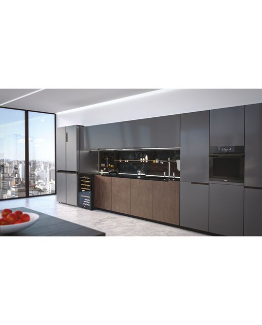 Frigorífico americano Haier Total No Frost Cube 90 Series 5 - HCR5919ENMM Inox-14